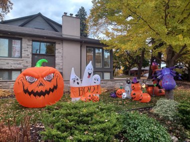 Cadılar Bayramı evi dekorasyonu