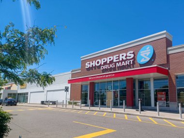 Toronto, ON, Kanada - 3 Ağustos 2024: Toronto, Kanada 'daki Alışveriş Marketinin logosu ve markası.