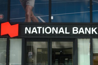Toronto, ON, Kanada - 30 Ağustos 2025: Kanada Ulusal Bankası logosu.