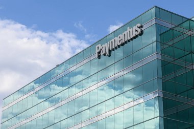 Toronto, ON, Kanada 20 Temmuz 2025: Kanada 'daki Montreal BMO Bankası' nın logosu ve markası..