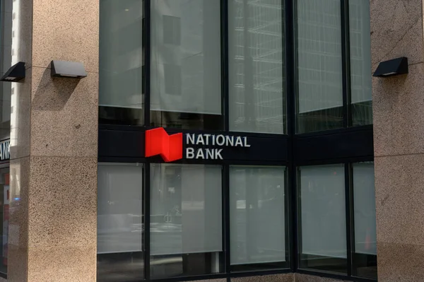 Toronto, ON, Kanada - 30 Ağustos 2025: Kanada Ulusal Bankası logosu.
