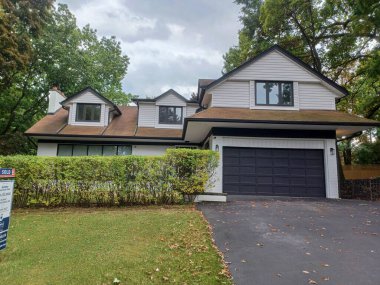 Toronto, ON, Kanada - 23 Mayıs 2024: Toronto Büyük Bölgesi 'nde yeni bir ev