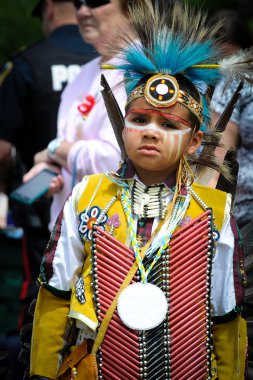 Aboriginal day live celebration In Winnipeg clipart