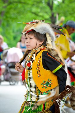 Aboriginal day live celebration In Winnipeg clipart