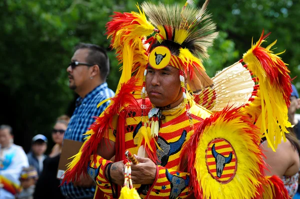 Aboriginal day live celebration In Winnipeg — Stock Photo, Image