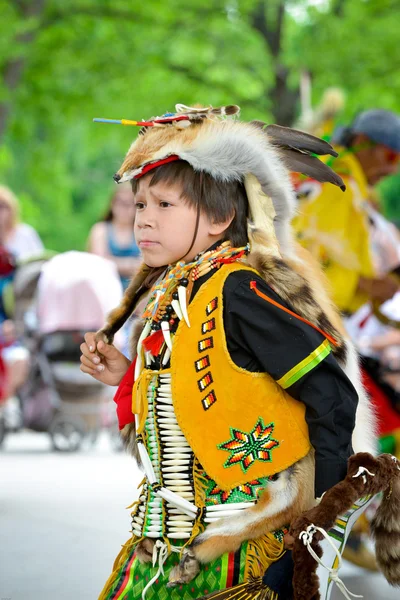 Aboriginal day live celebration In Winnipeg — Stock Photo, Image