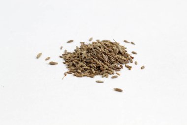 Jeera beyaz arka planda