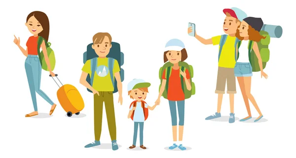 Family vacation Vector Images | Depositphotos