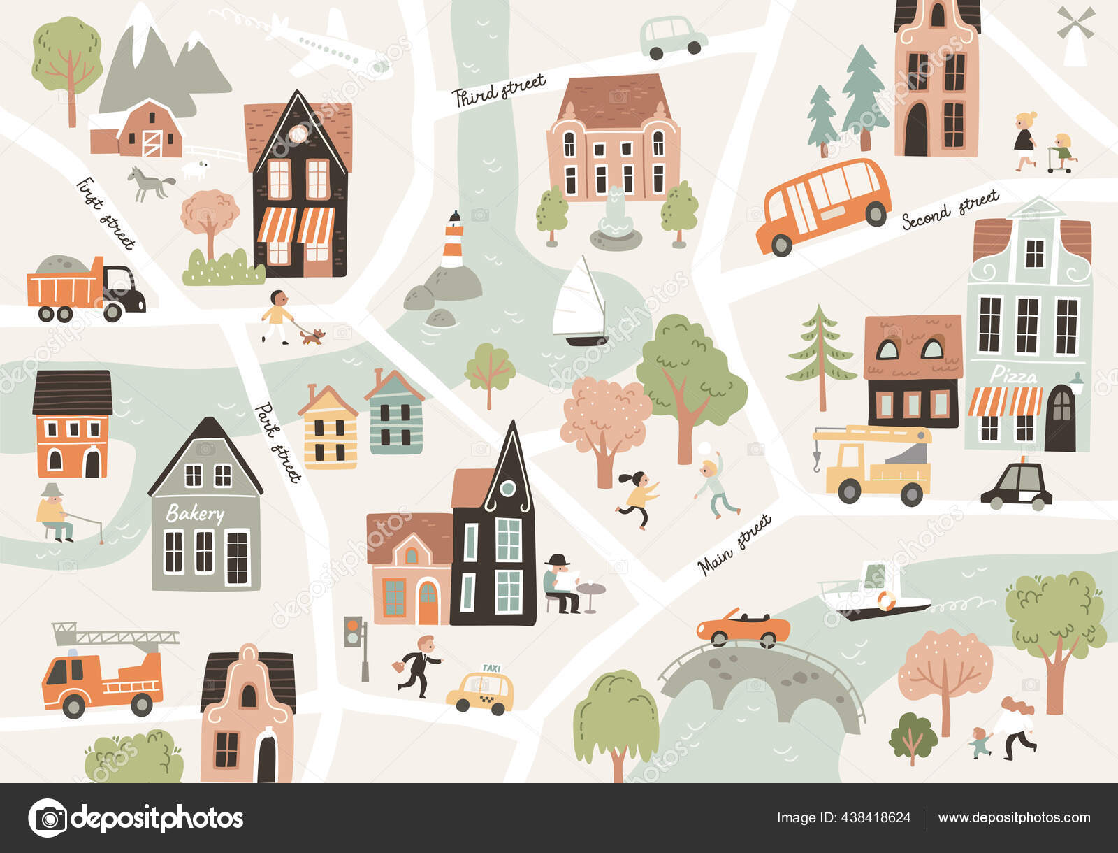 Cartoon map creator Vector Art Stock Images | Depositphotos Cartoon map creator Vector Art Stock Images | Depositphotos