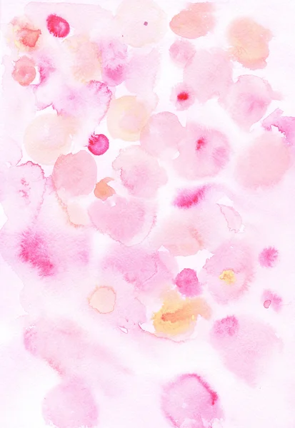 Aquarelle fond pastel et rose — Photo