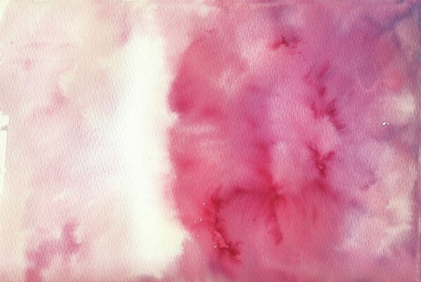 Rose ombre watercolor background