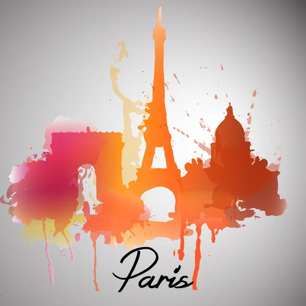 Paris illustration — Stock Photo, Image