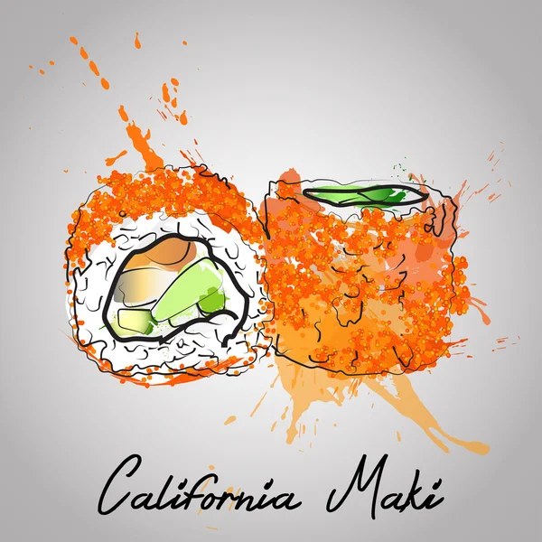 California maki — Stockfoto