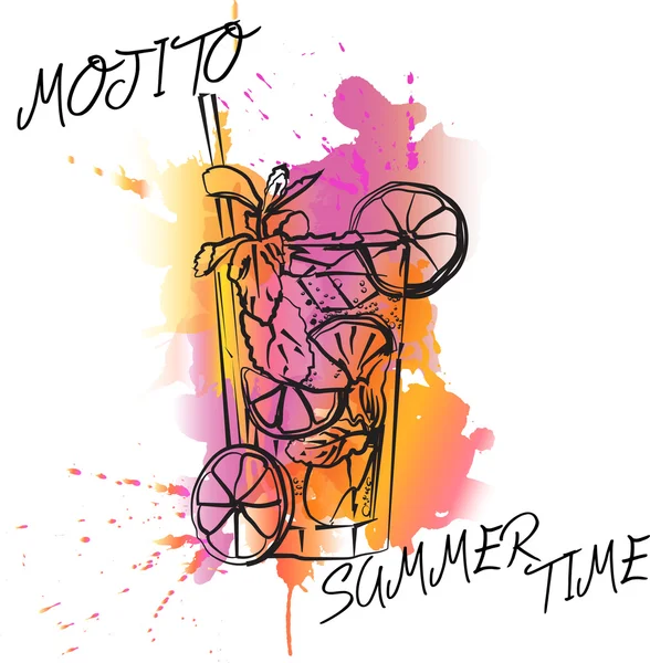 Mojito — Stockvektor