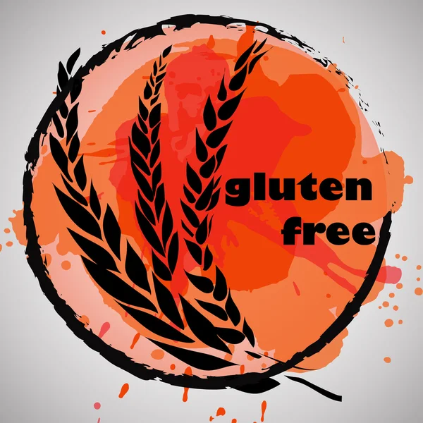 Sans gluten — Image vectorielle