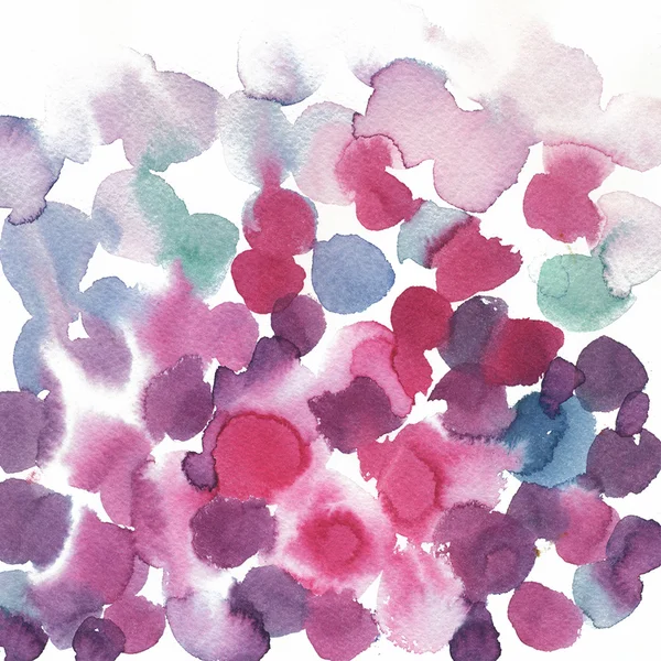 Purple round watercolor background — Stock Photo, Image