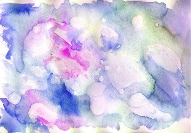 suluboya arka plan açık mavi ve mor 