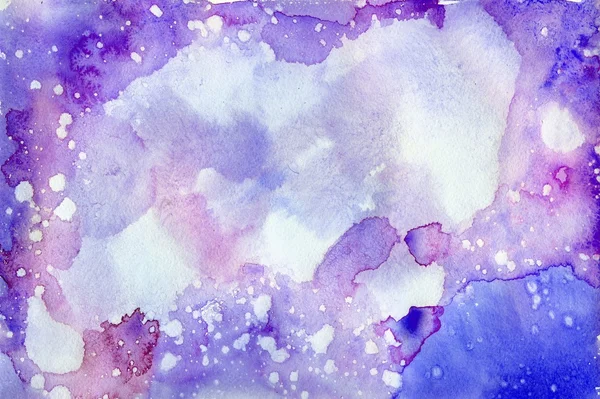 Watercolor cosmos background — Stock Photo, Image