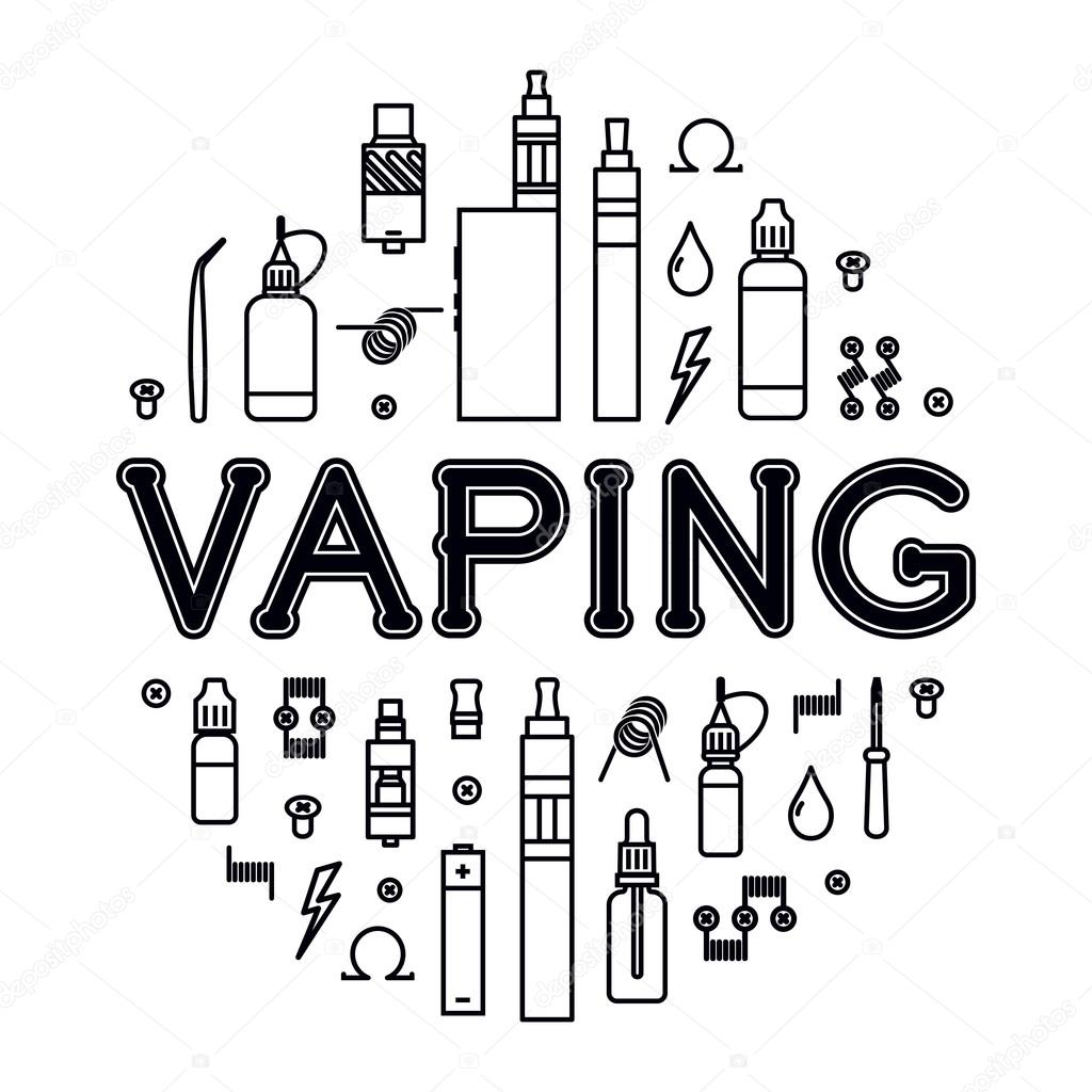 Vapeストックベクター ロイヤリティフリーvapeイラスト Depositphotos
