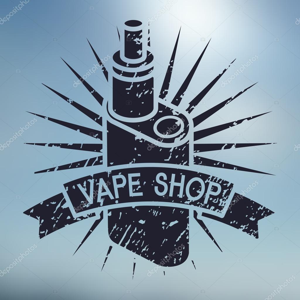 vape shop logo on blurred background stock vector c ol4i chiffa gmail com 97592826 https depositphotos com 97592826 stock illustration vape shop logo on blurred html