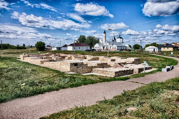 Archeologisch Onderzoek Opgravingslocatie Bolgar Tatarstan Bolgar District Spassky Republiek Tatarstan — Stockfoto