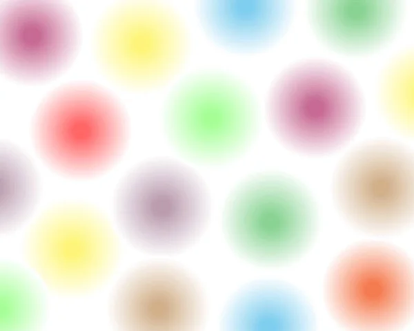 Fondo Abstracto Globos Colores Borrosos Delicado Diseño — Archivo Imágenes Vectoriales