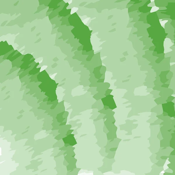 Illustration Aquarelle Délicate Fond Vert Clair Avec Vagues Pour Cartes — Image vectorielle