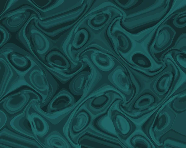 Illustration Vectorielle Fond Abstrait Texture Marbre Couleur Émeraude Malachite Vintage — Image vectorielle