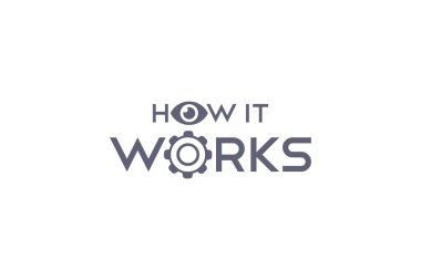How it works logo clipart