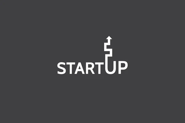 Startup-Logo — Stockvektor