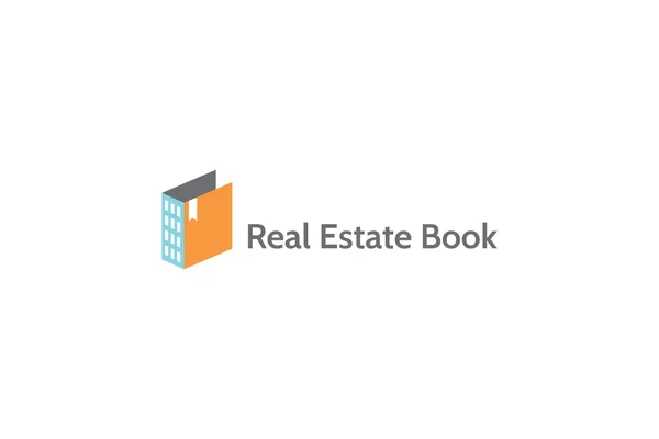 Real Estate Reservar logo — Vector de stock