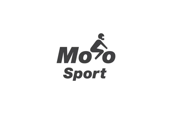 Moto sport logo — Wektor stockowy