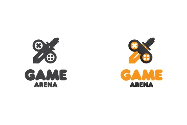 Logo Game Arena — Vector de stock