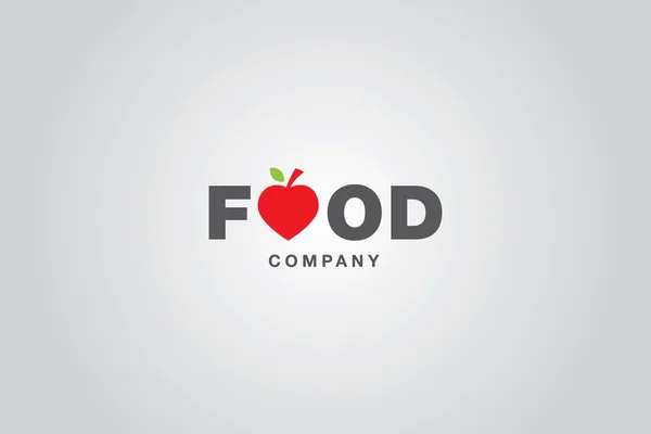 Харчування логотип — стоковий вектор