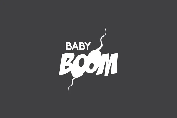 Logo Baby Boom Gráficos Vectoriales