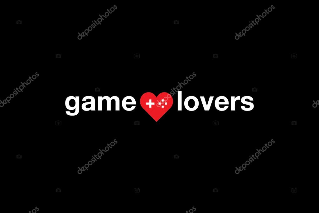 Game Lovers logo — Stock Vector © amerenko 79376450