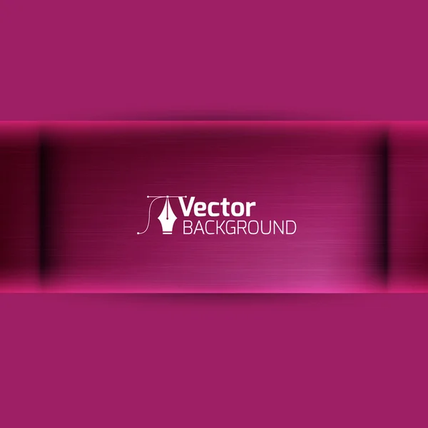 Luminoso banner viola — Vettoriale Stock