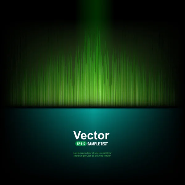 Abstract dark green background — Stock Vector