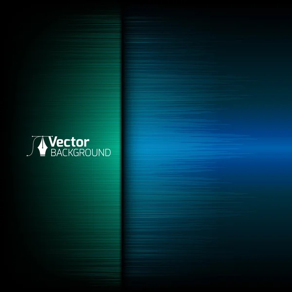 Teknik mavi ve yeşil arka plan