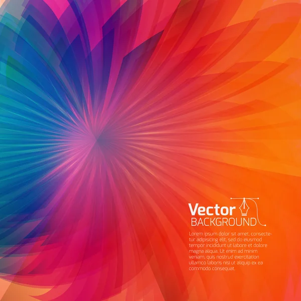 Renkli, soyut çiçek