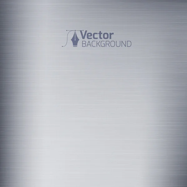 Textura de metal sem costura moída — Vetor de Stock