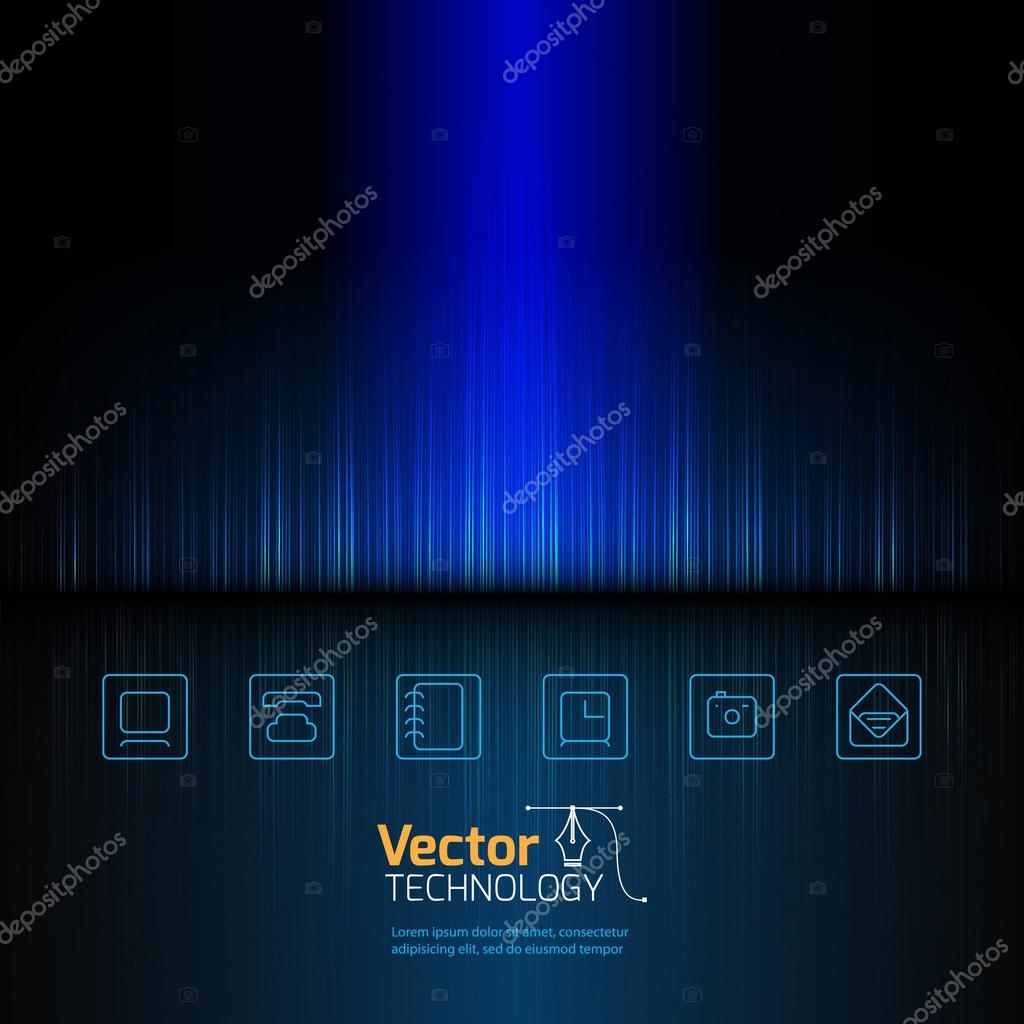 Interface for tech devices Stock Vector Image by ©anigoweb #79686862
