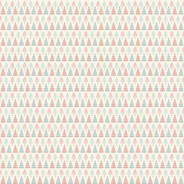 Renkli basit ağaçlar