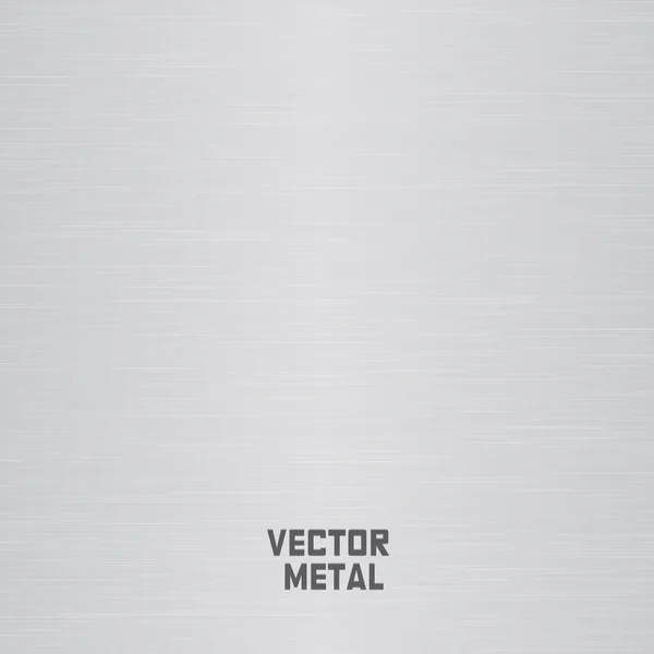 Placa pulida de metal — Vector de stock
