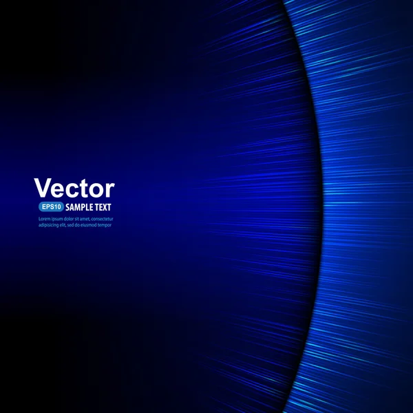 Округлі синій еквалайзера — стоковий вектор