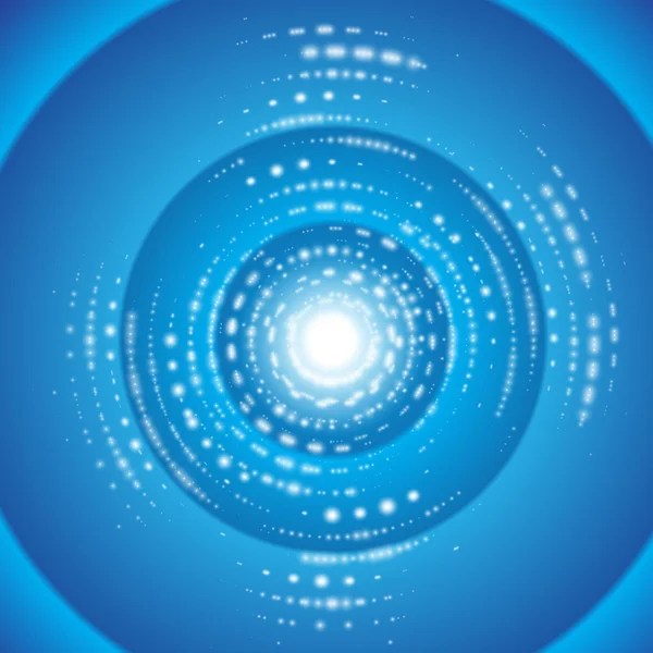 Égaliseur bleu arrondi — Image vectorielle