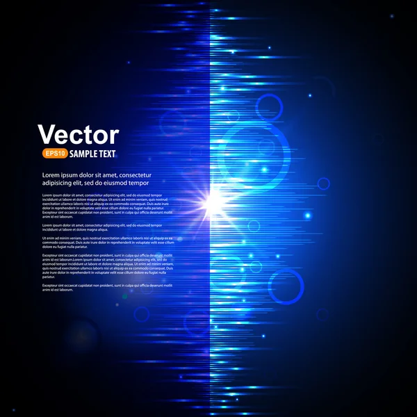 Dikey parlak equalirer afiş