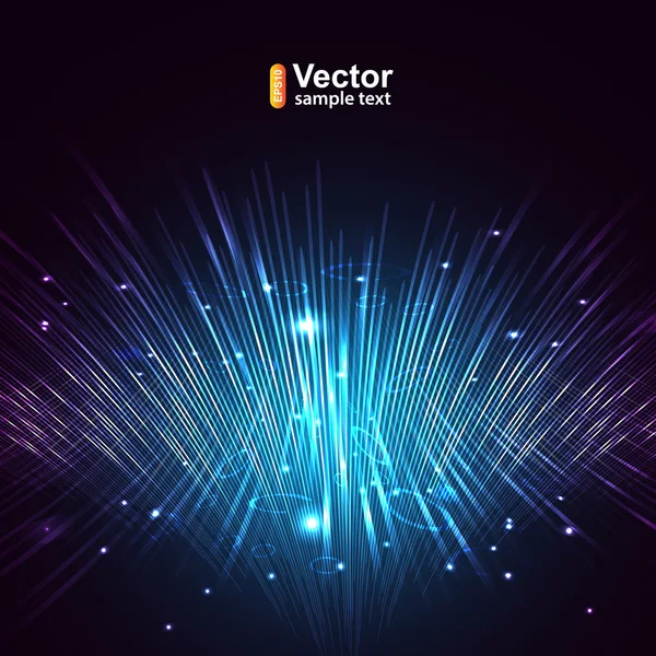 Konsep jaringan komputer - Stok Vektor