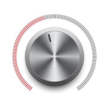 Birim ayarı metal düğmesi