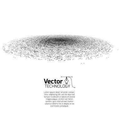 Beyaz arka planda siyah galaxy